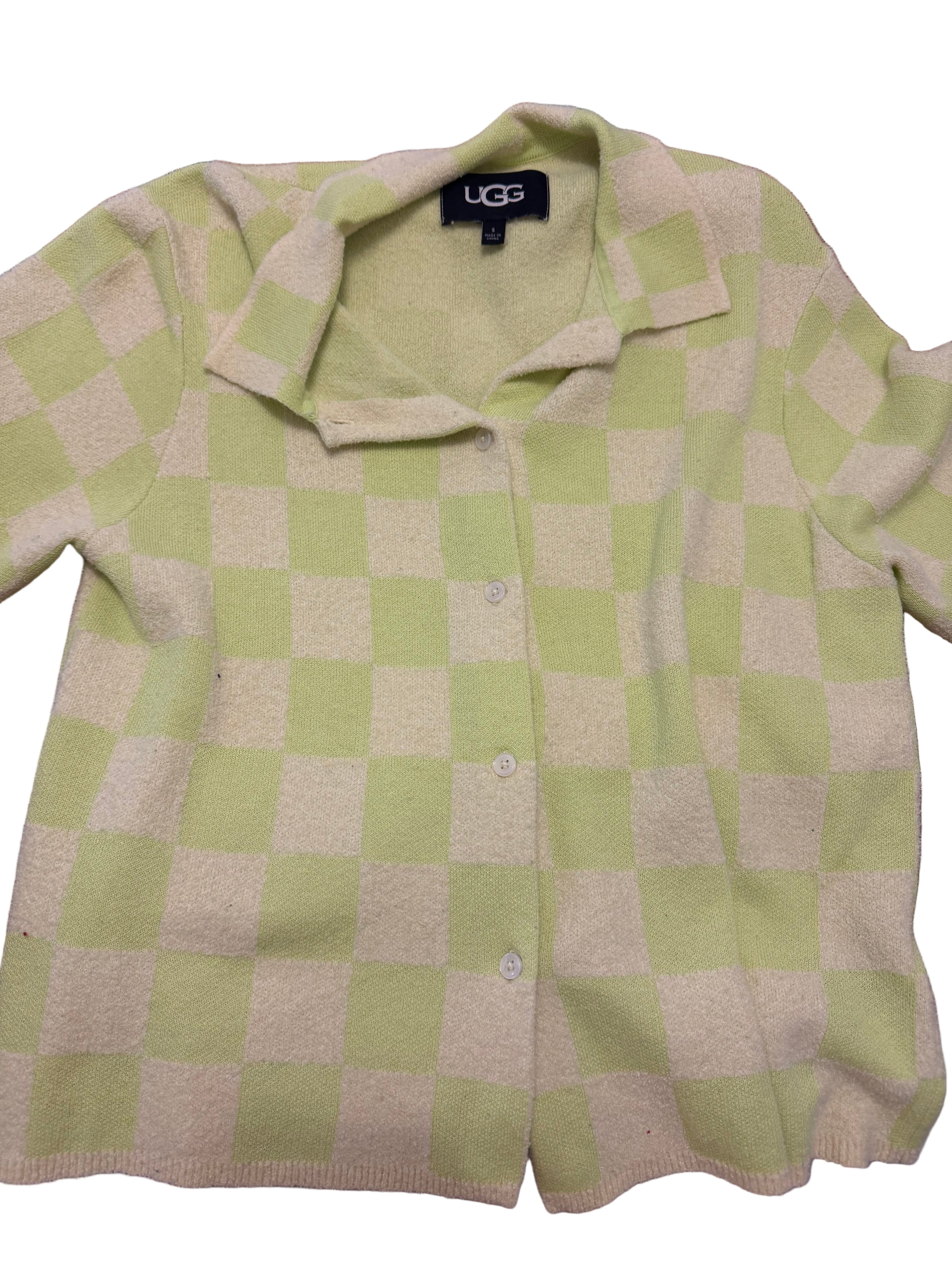 Ugg Checked Knit Polo
