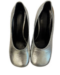 Silver Metallic Heels