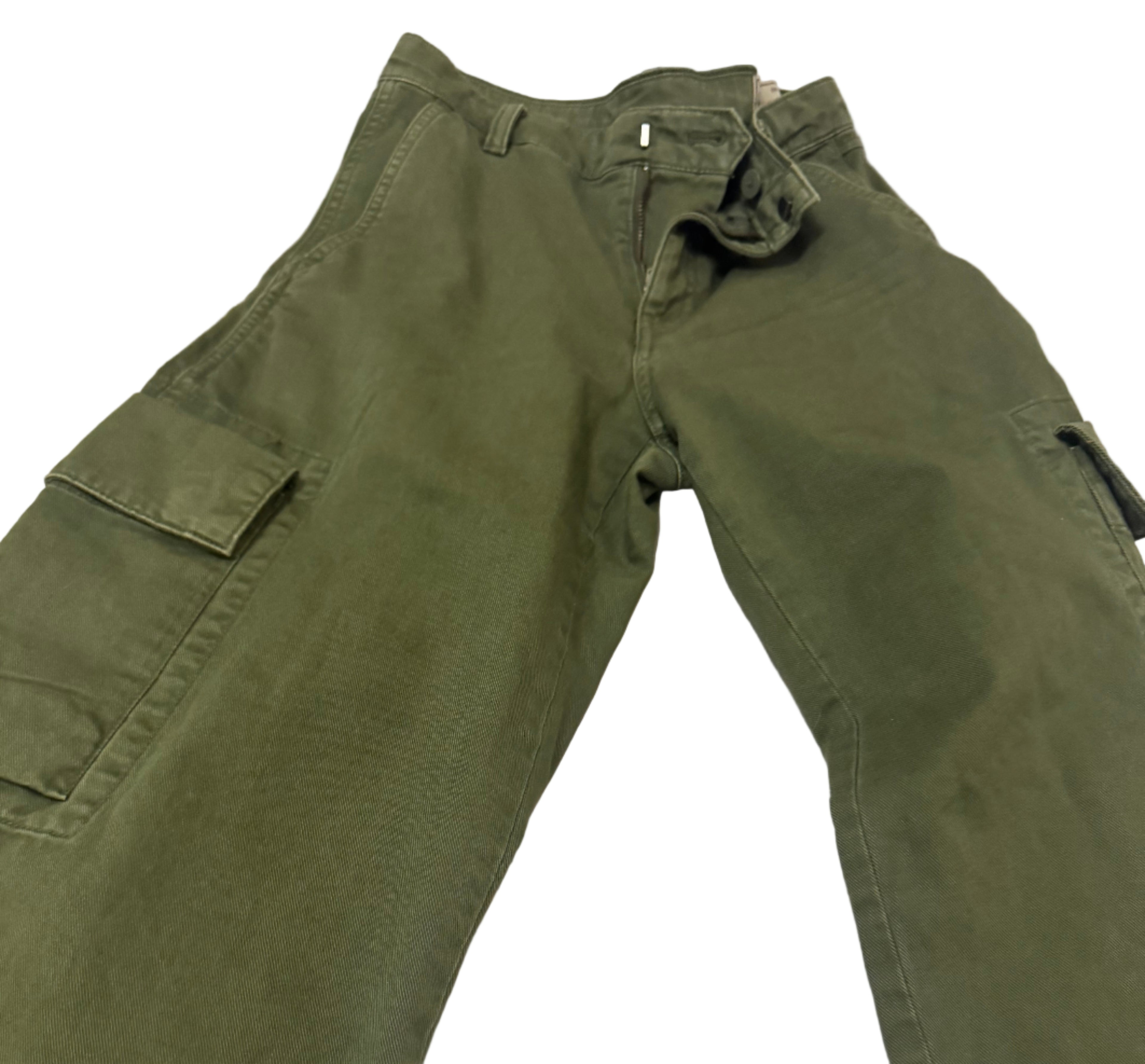 Olive green cargo pants