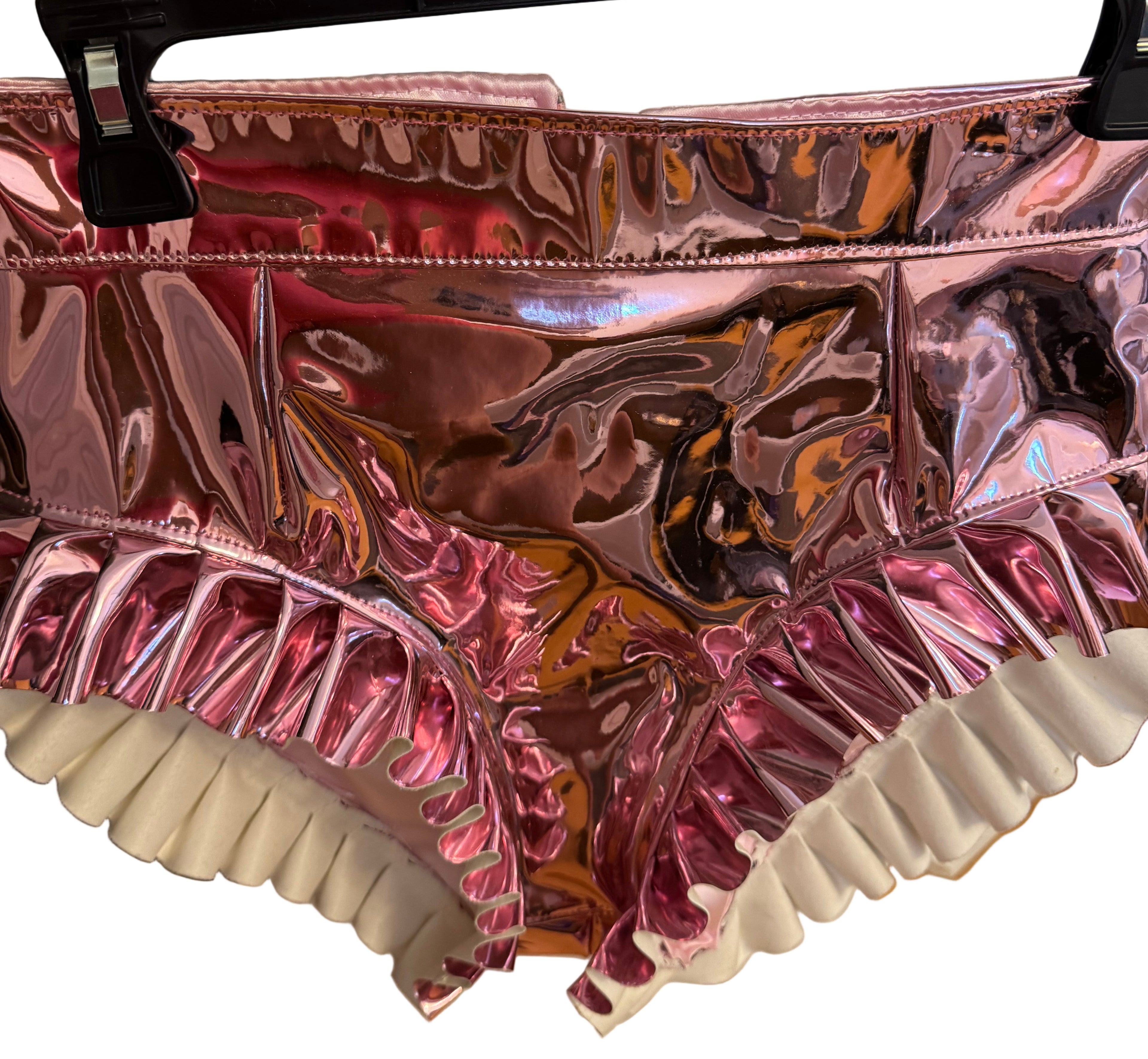 Char Workroom Pink Metallic Shorts